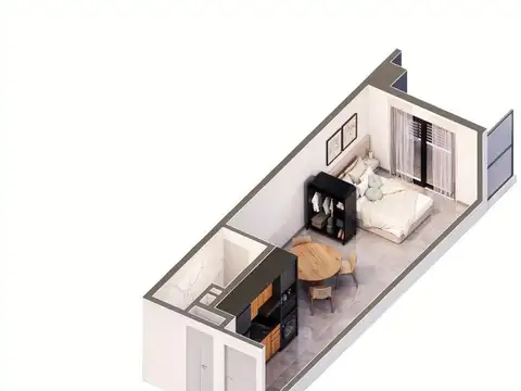 Departamento en Venta de Monoambiente