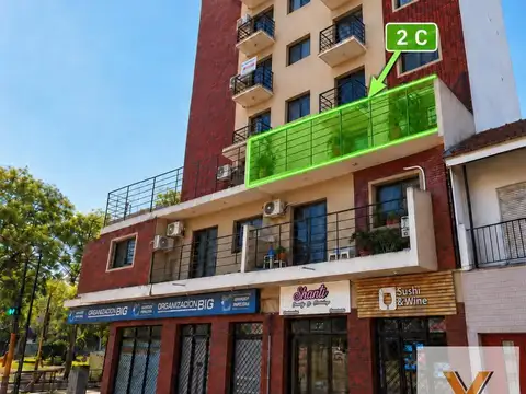 Departamento luminoso con balcón sobre Av. Néstor Kirchner | Ideal inversión