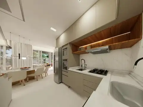 Departamento 2 ambientes con 1 baño