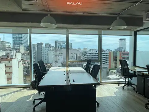 Oficina 19 ambientes con 2 baños