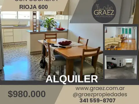 Rioja 685  3 dormitorios + cochera