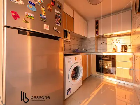 Departamento 2 ambientes con 1 baño
