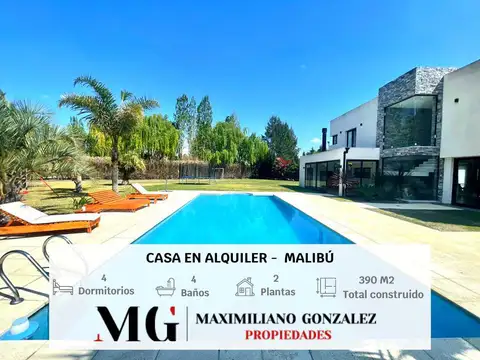 Casa alquiler Malibú San Vicente