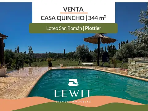 Venta casa quincho | Pileta automatizada con luces | Pérgola | Barrio San Román | Plottier