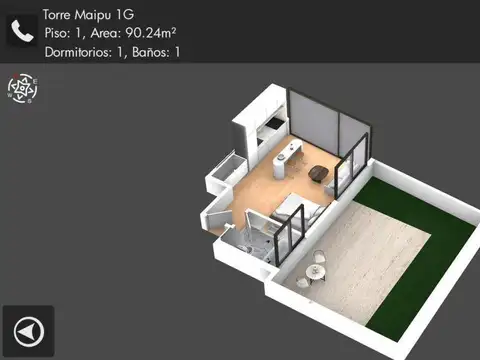 Departamento en Venta Apto profesional