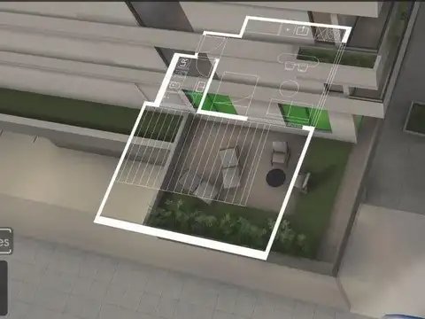 Departamento en Venta de Monoambiente