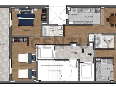 Departamento 2 dormitorios