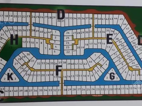 Terreno en Venta 50  mts Fondo