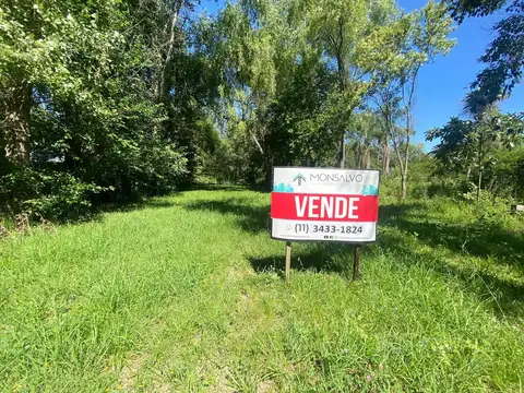 Terreno con amarra propia en Club Jardín Náutico Escobar