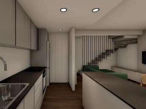 Departamento 3 ambientes con 2 baños