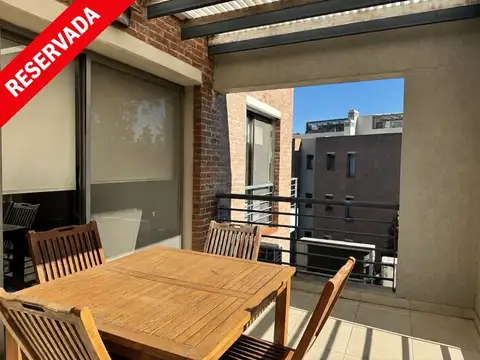 TERRAZAS DE AYRES, 3 ambientes, venta o alquiler con muebles 