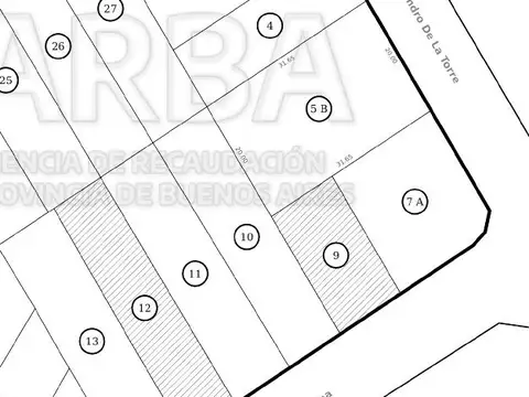 Terreno en Venta de 253,0 m2