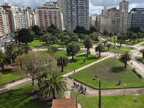 VENTA excelente depto 3 amb gran vista Plza Colon