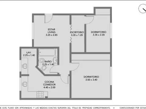 3 Amb. Reciclado a nuevo · 67 m² · Luz Todo el Día · Palermo Hollywood