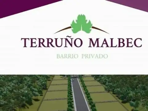 VENTA TERRENO B° PRIVADO TERRUÑO MALBEC