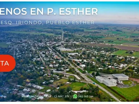 Terreno en Venta en Pueblo Esther, Rosario