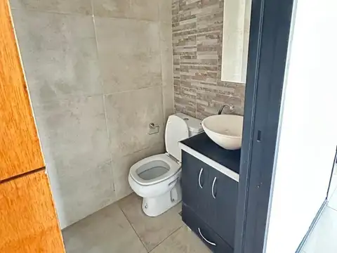 Departamento 2 ambientes con 2 baños