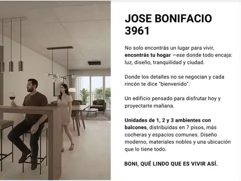 José Bonifacio 3900