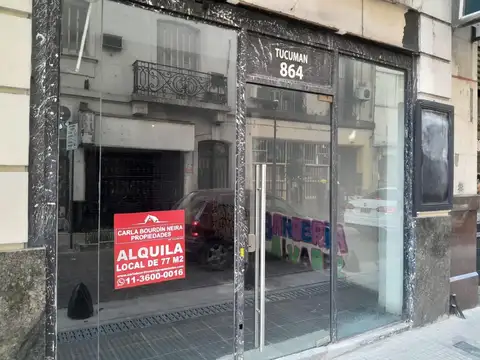 Alquiler de Local de 77 m2  Apto varios destinos San Nicolás