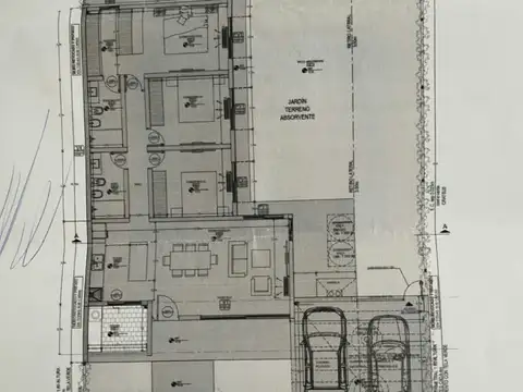 Casa 4 ambientes con 2 baños