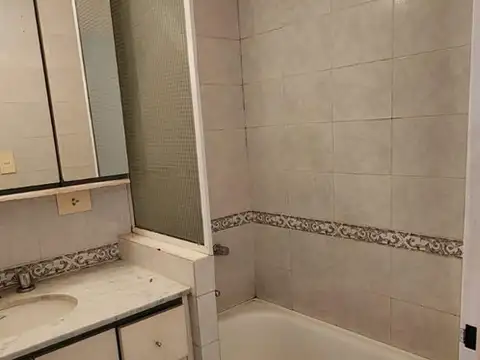 Departamento 2 ambientes con 2 baños