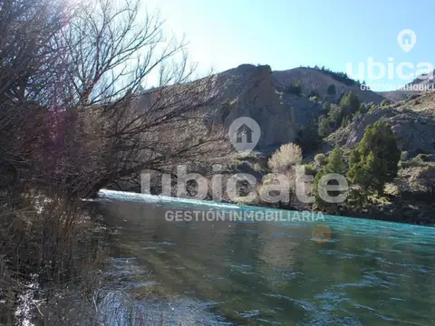 Chacra en venta 2 hectáreas con  532 metros de costa del Río Limay