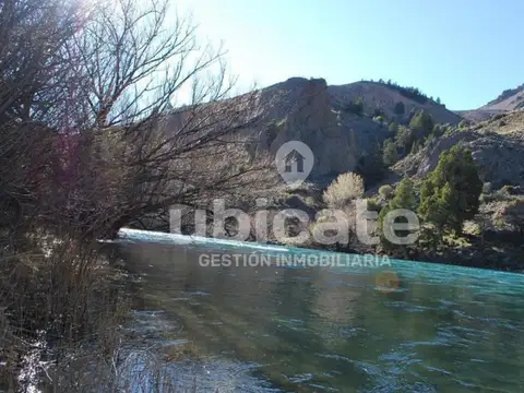 Chacra en venta 2 hectáreas con  532 metros de costa del Río Limay
