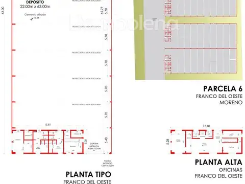 Depósito  en ALQUILER en Moreno