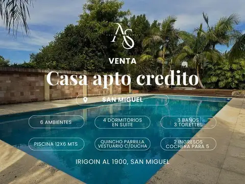 Casa en San Miguel