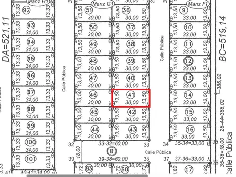 VENTA TERRENO PUJATO NORTE  FINANCIADO