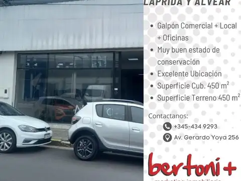 Galpon comercial  excelente oportunidad para invertir.