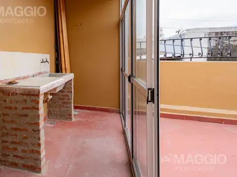 Depto Tipo Casa 3 ambientes con 1 baño