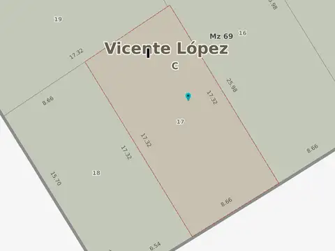 Terreno en venta en Olivos