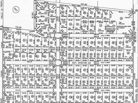 SDA. venta lote de 1500 m2 con mejoras en Barrio parque LOS ROBLES I, Exaltación de la Cruz