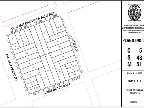 Terreno en Venta en Flores