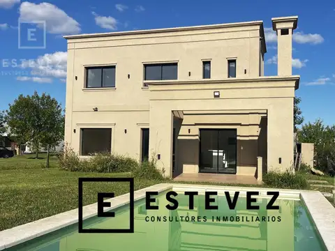 Casa en venta, pileta, Barrio Araucarias de Puertos, Escobar