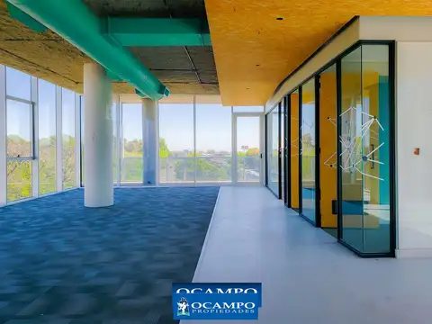 Oficina planta libre en Palermo Chico - 211 m2