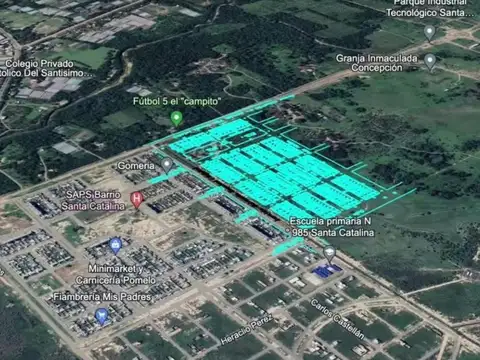 Terreno en Venta en Corrientes, USD 20.955