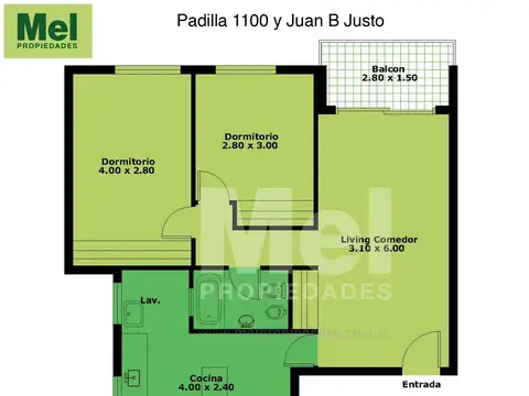 Padilla 1100, Piso 6