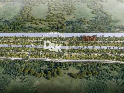 Terreno en venta de 2030m2 en Bahias del Parana
