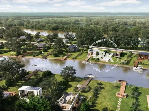 Terreno en venta de 2030m2 en Bahias del Parana