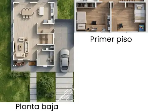 Casa 6 ambientes con 3 baños
