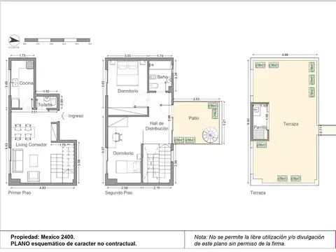 Depto Tipo Casa en Venta de 2 dormitorios