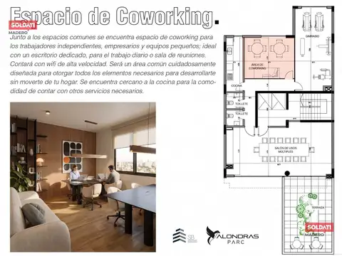 Departamento en Venta con 1 cocheras