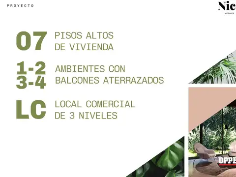Departamento en Venta de 2 ambientes