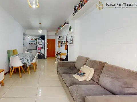 Moderno Departamento 3 ambientes con Amplio Patio