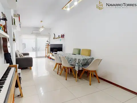 Moderno Departamento 3 ambientes con Amplio Patio