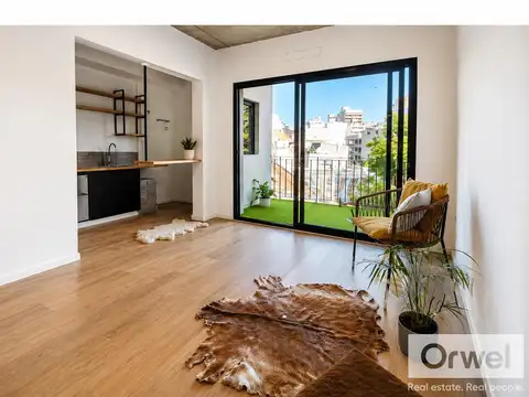 VENTA 2 AMBIENTES BARRACAS A ESTRENAR. EXCELENTE CONSTRUCCION.