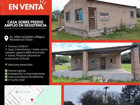 SE VENDE Predio con Casa