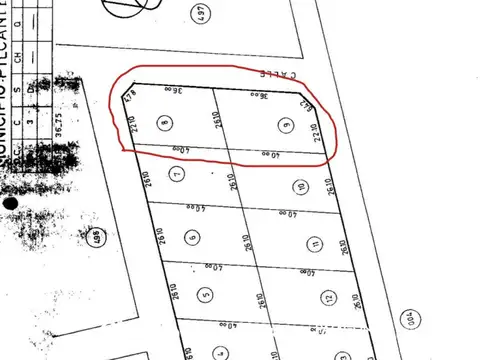 Terreno en Venta de 2000,0 m2